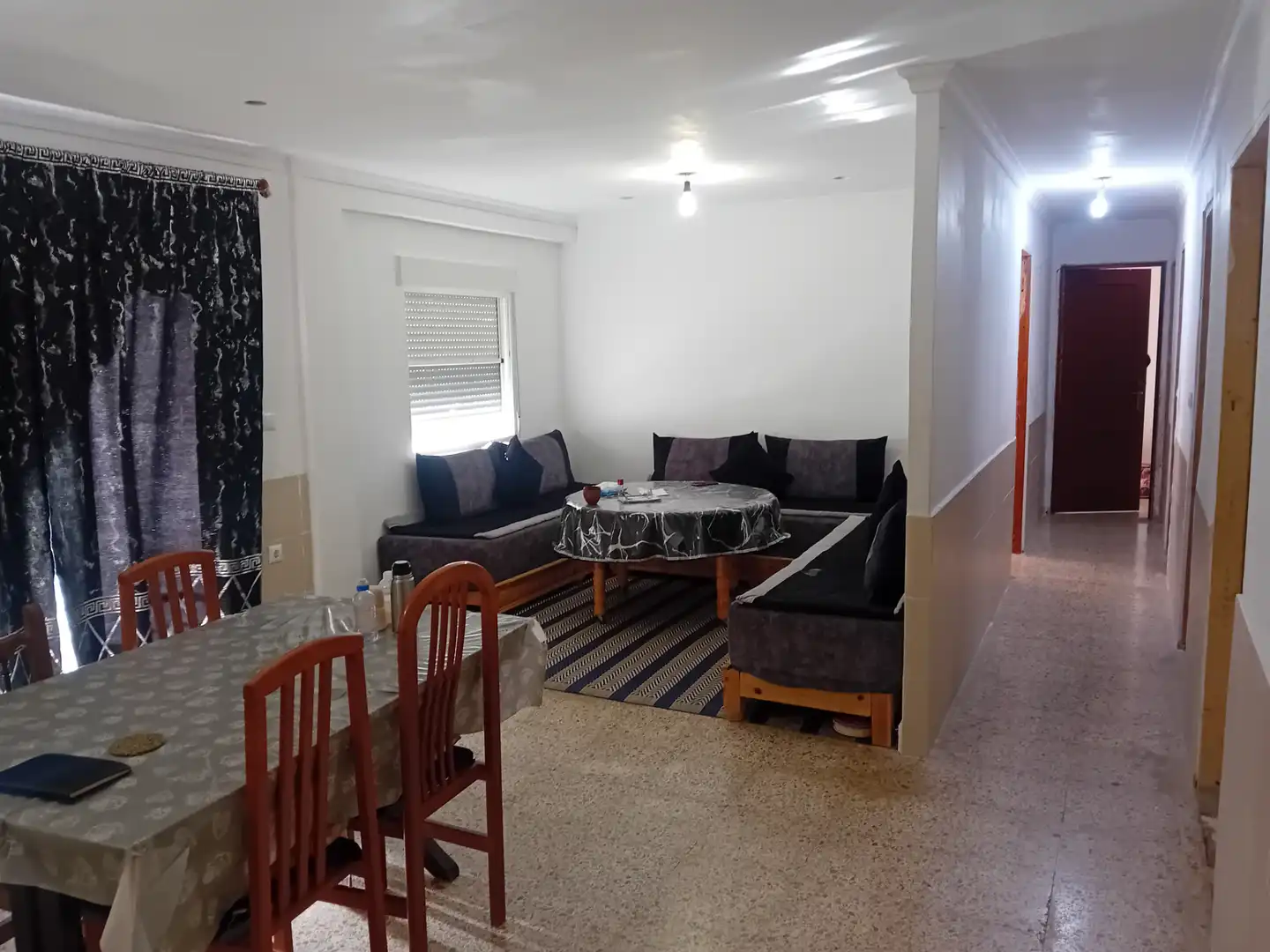 Sala d'estar de Pis en venda en La Unión amb Calefacció, Terrassa i Moblat
