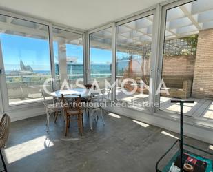 Terrassa de Apartament de lloguer amb opció a compra en  Barcelona Capital amb Aire condicionat i Terrassa