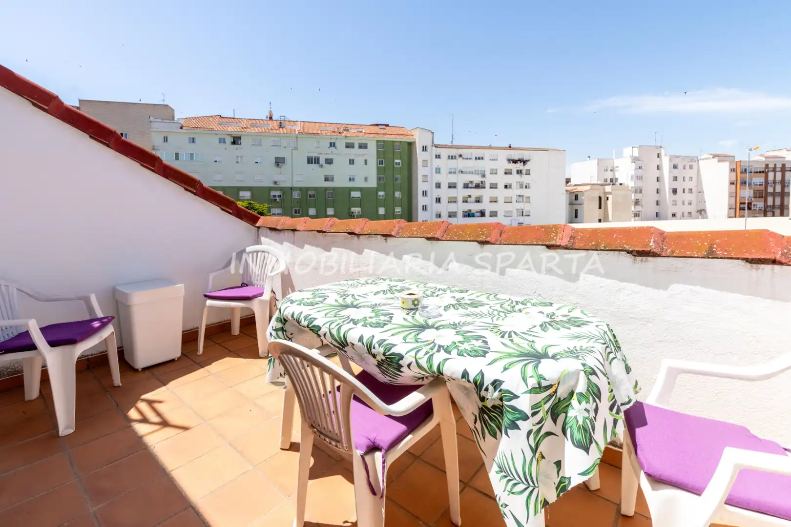 Terrace of Duplexes for sale in Ciudad Real  with Air Conditioner, Heating and Parquet flooring