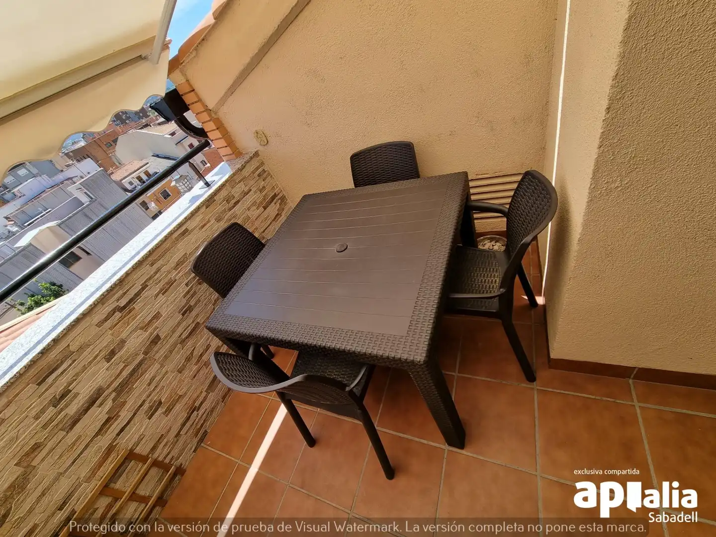 Terrace of Attic for sale in Sabadell  with Heating, Terrace and Furnished