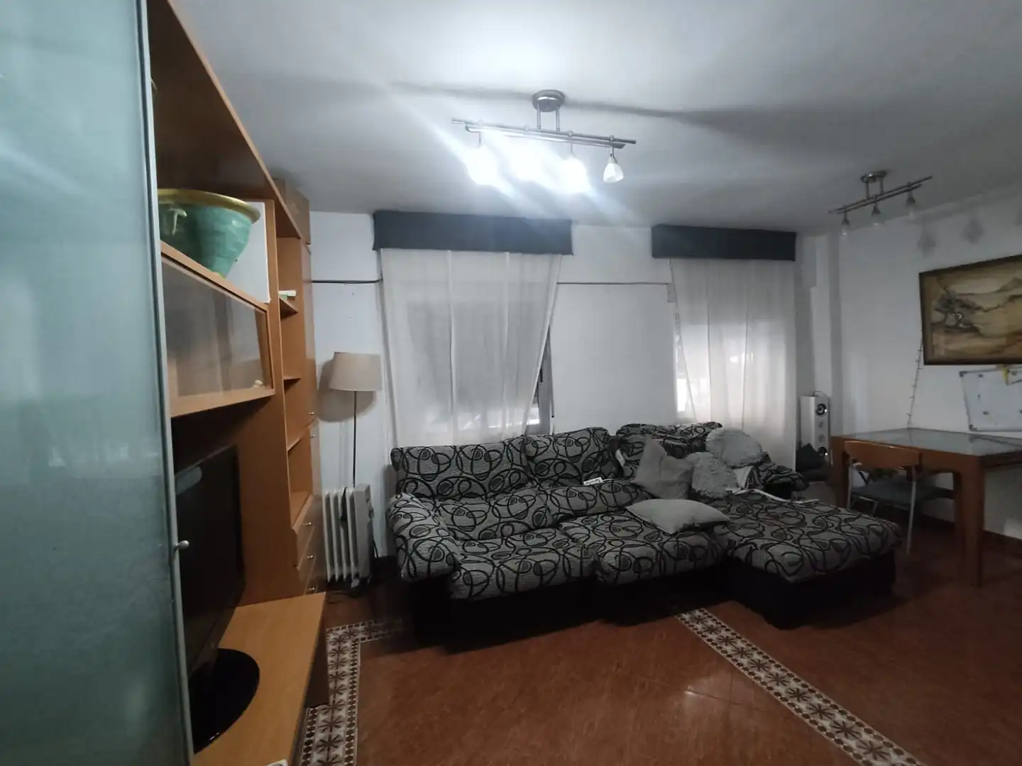 Sala de estar de Piso en venta en Jaén con Aire acondicionado y Amueblado