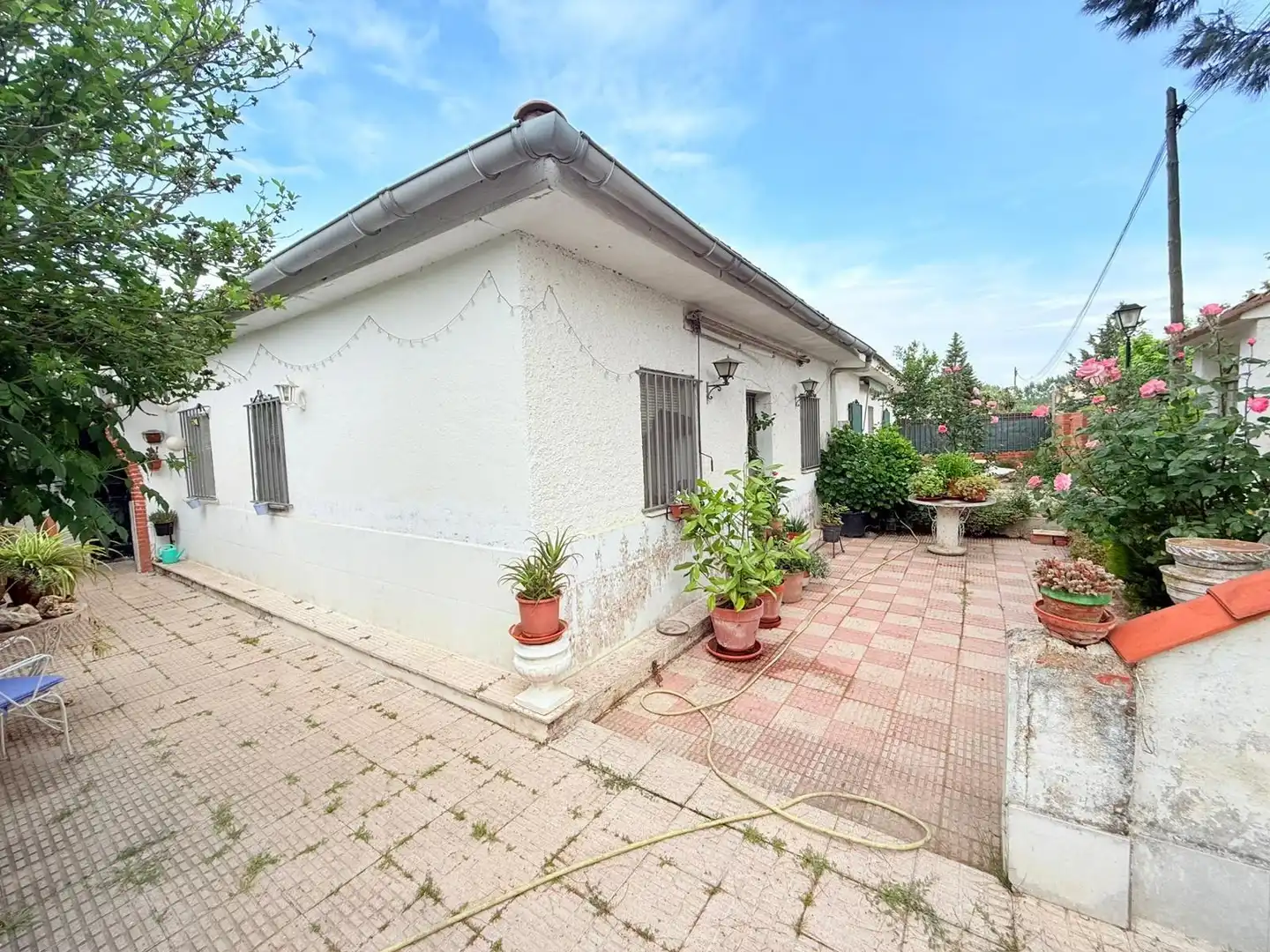 Vista exterior de Casa o chalet en venta en Escalona con Jardín privado, Terraza y Trastero
