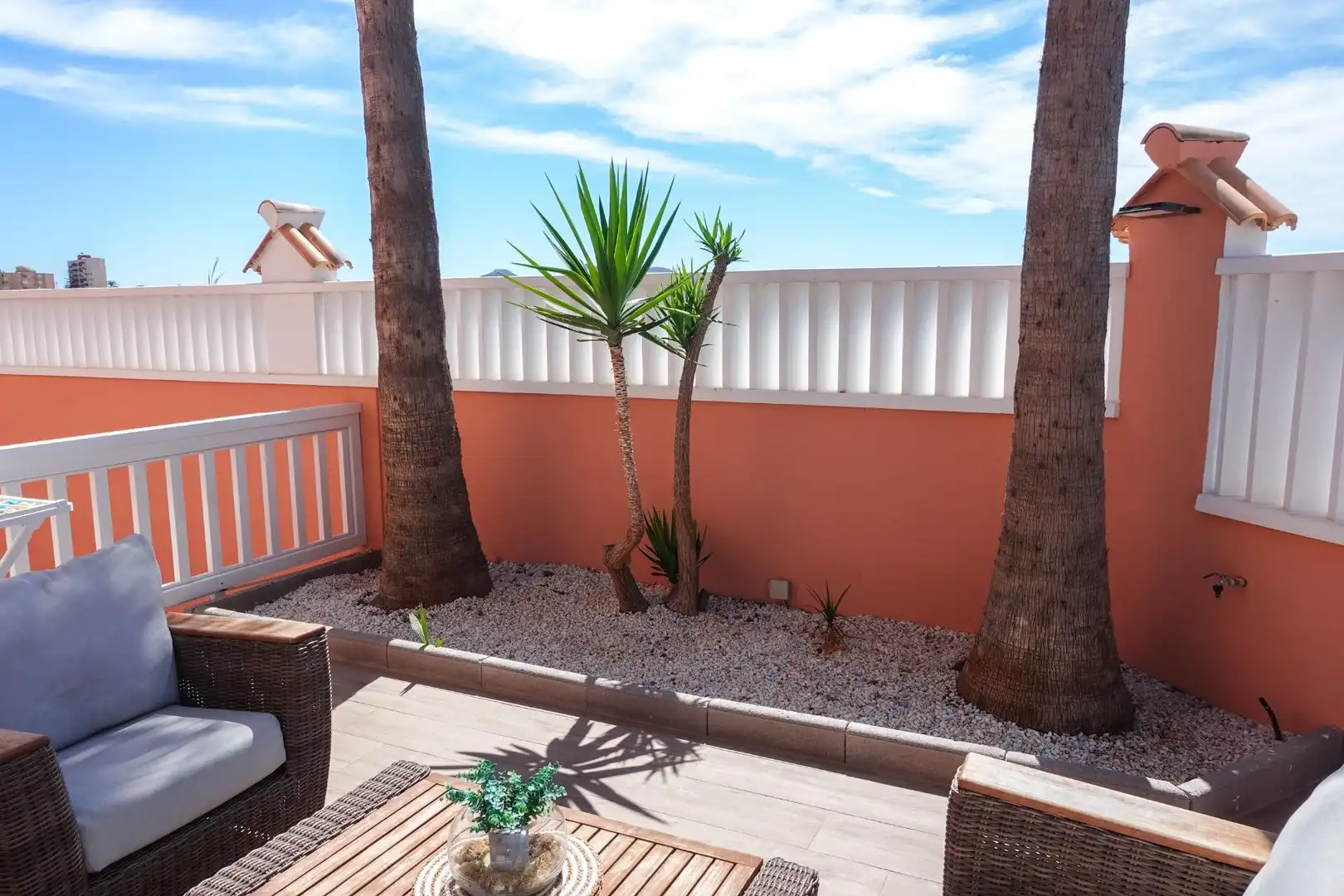 Terrace of Houses for sale in La Manga del Mar Menor  with Air Conditioner, Heating and Private garden