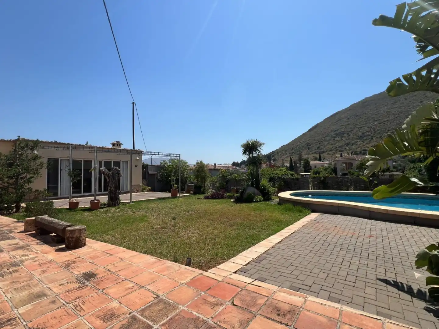 Jardí de Casa o xalet en venda en Pedreguer amb Jardí privat, Terrassa i Piscina