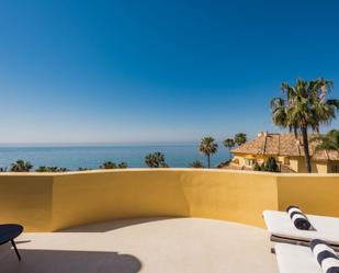 Terrace of Duplex for sale in Marbella  with Terrace, Sauna and Community pool