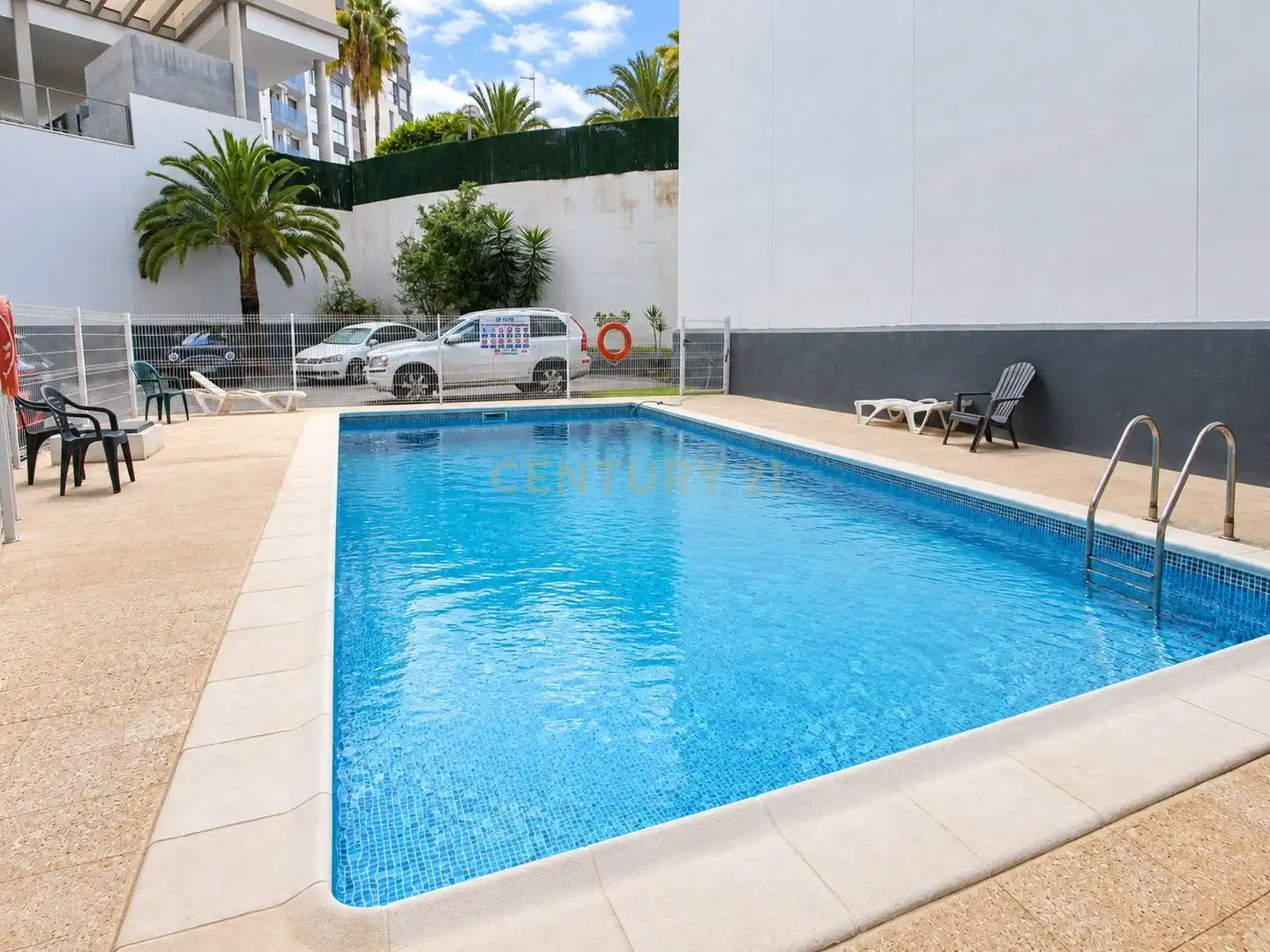 Piscina de Apartamento de alquiler en Manzanera - Tosal