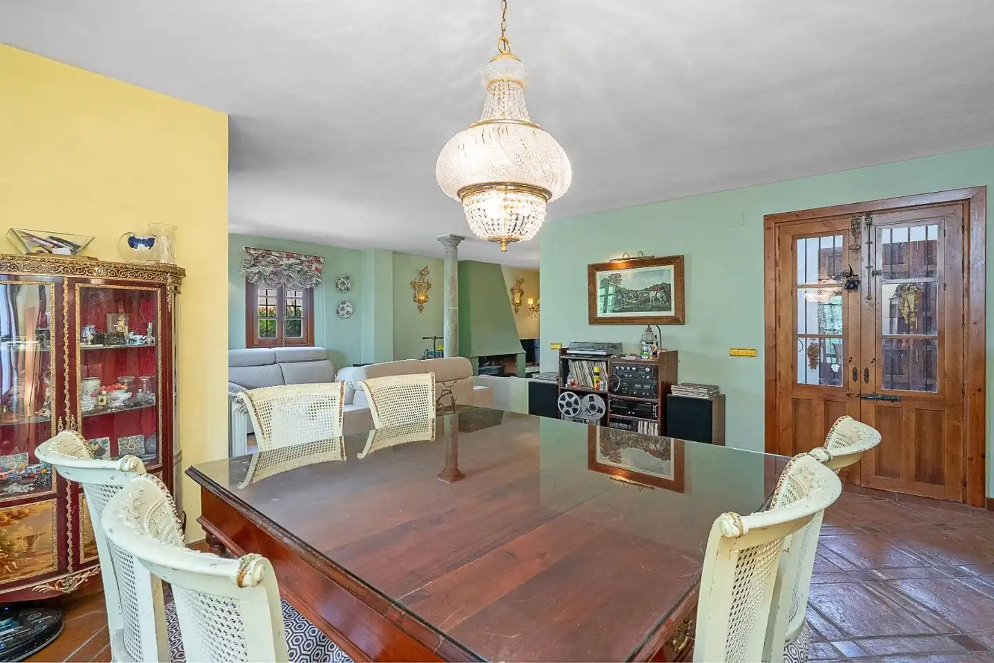 Comedor de Casa o chalet en venta en Granada con Jardín privado, Terraza y Balcón