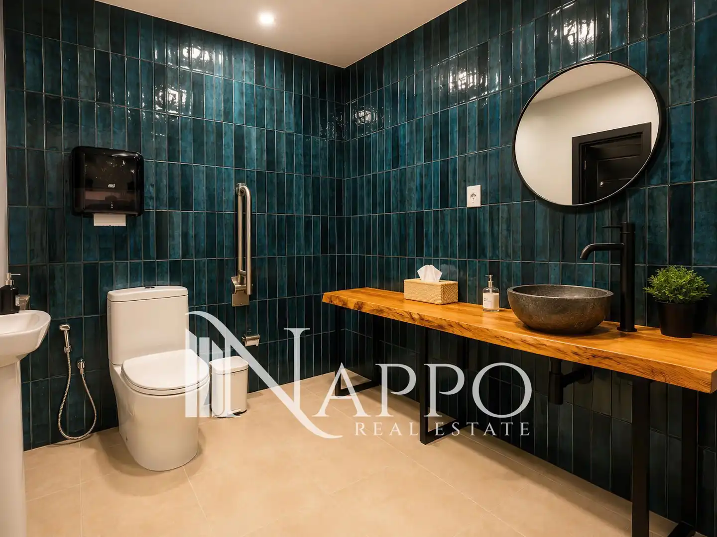 Baño de Local en traspaso en  Palma de Mallorca con Aire acondicionado, Terraza y Internet