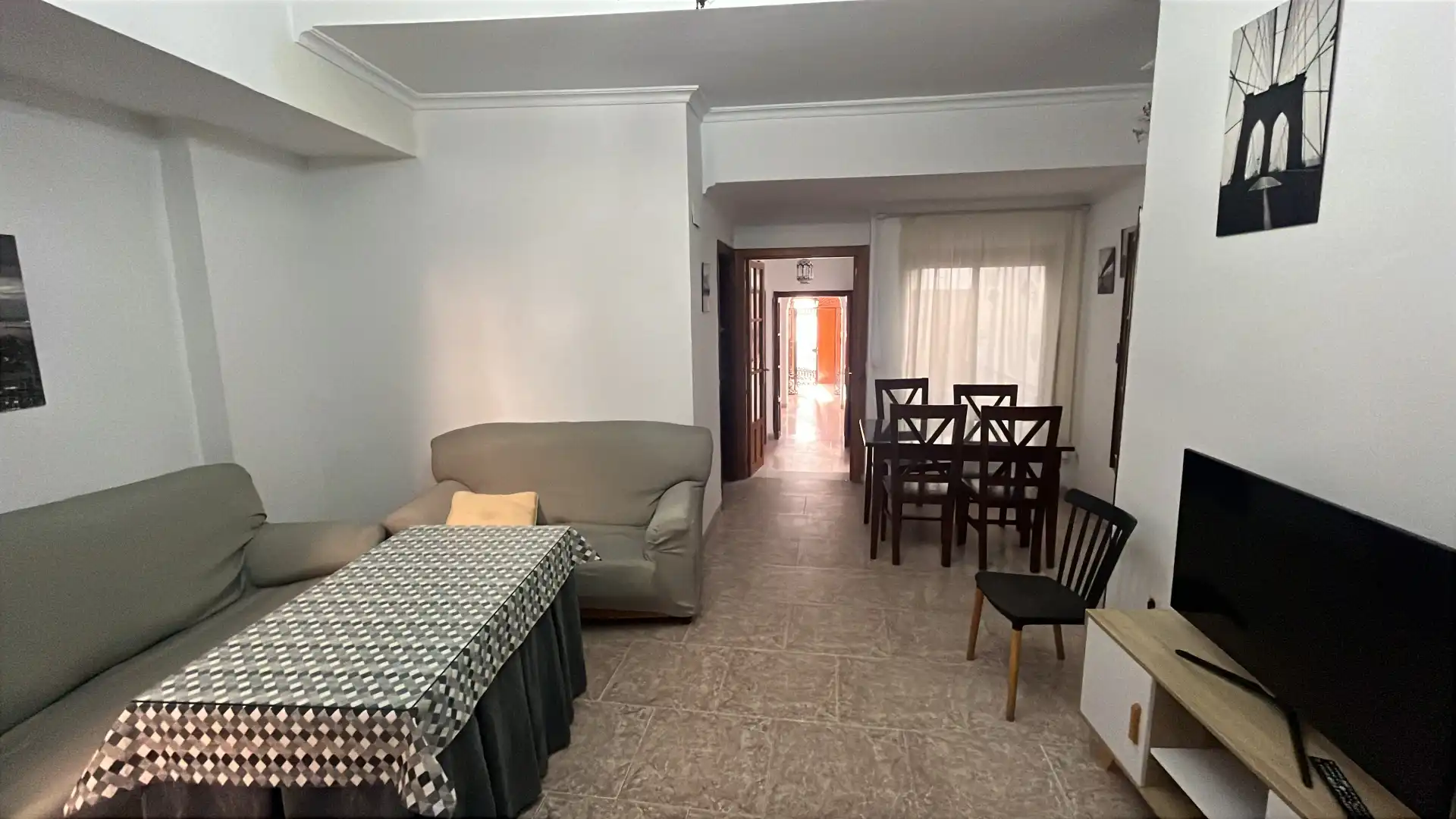 Sala d'estar de Casa o xalet de lloguer en Villafranca de Córdoba amb Terrassa, Moblat i Forn