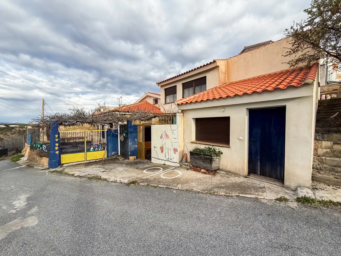 Vista exterior de Finca rústica en venta en Gor con Jardín privado, Terraza y Amueblado