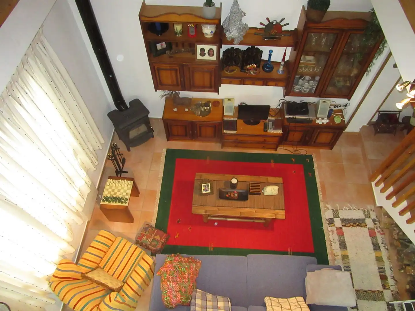Sala d'estar de Casa o xalet en venda en Villanúa amb Calefacció, Jardí privat i Traster