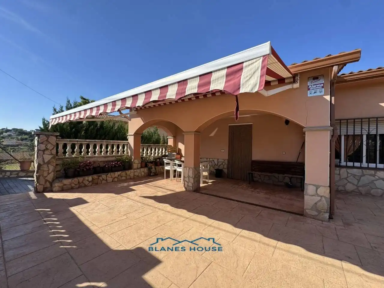 Terrassa de Casa o xalet en venda en Fogars de la Selva amb Calefacció, Jardí privat i Terrassa