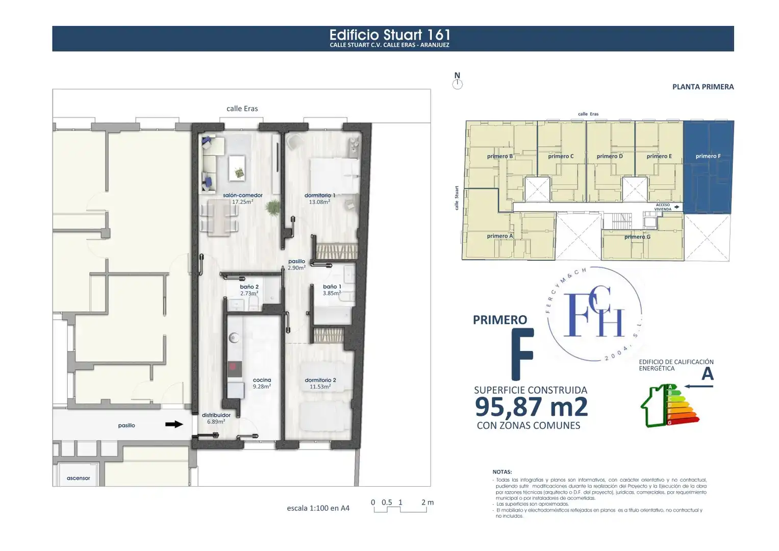Appartamento con ascensore in vendita a Calle de Stuart 161, imagen 4