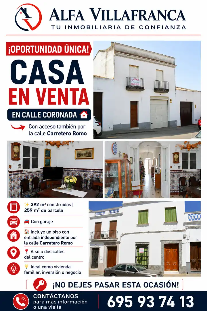 Casa en venda a Calle Coronada 33