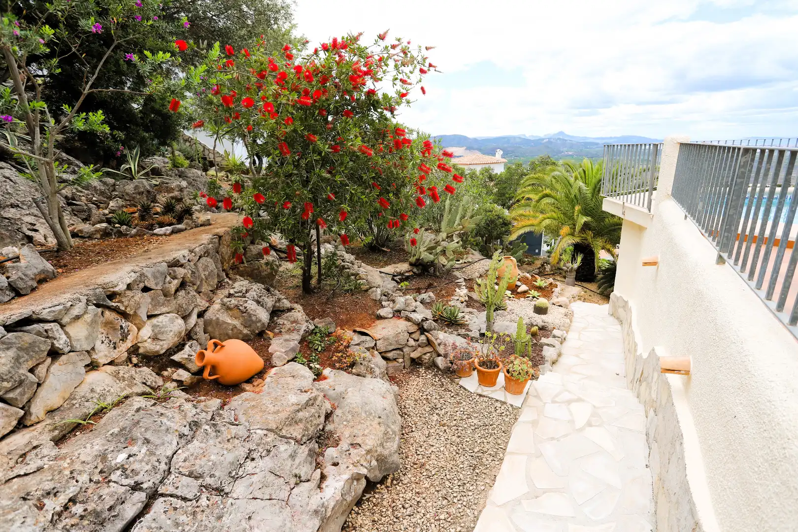 Garden of Houses for sale in El Ràfol d'Almúnia  with Heating, Private garden and Terrace