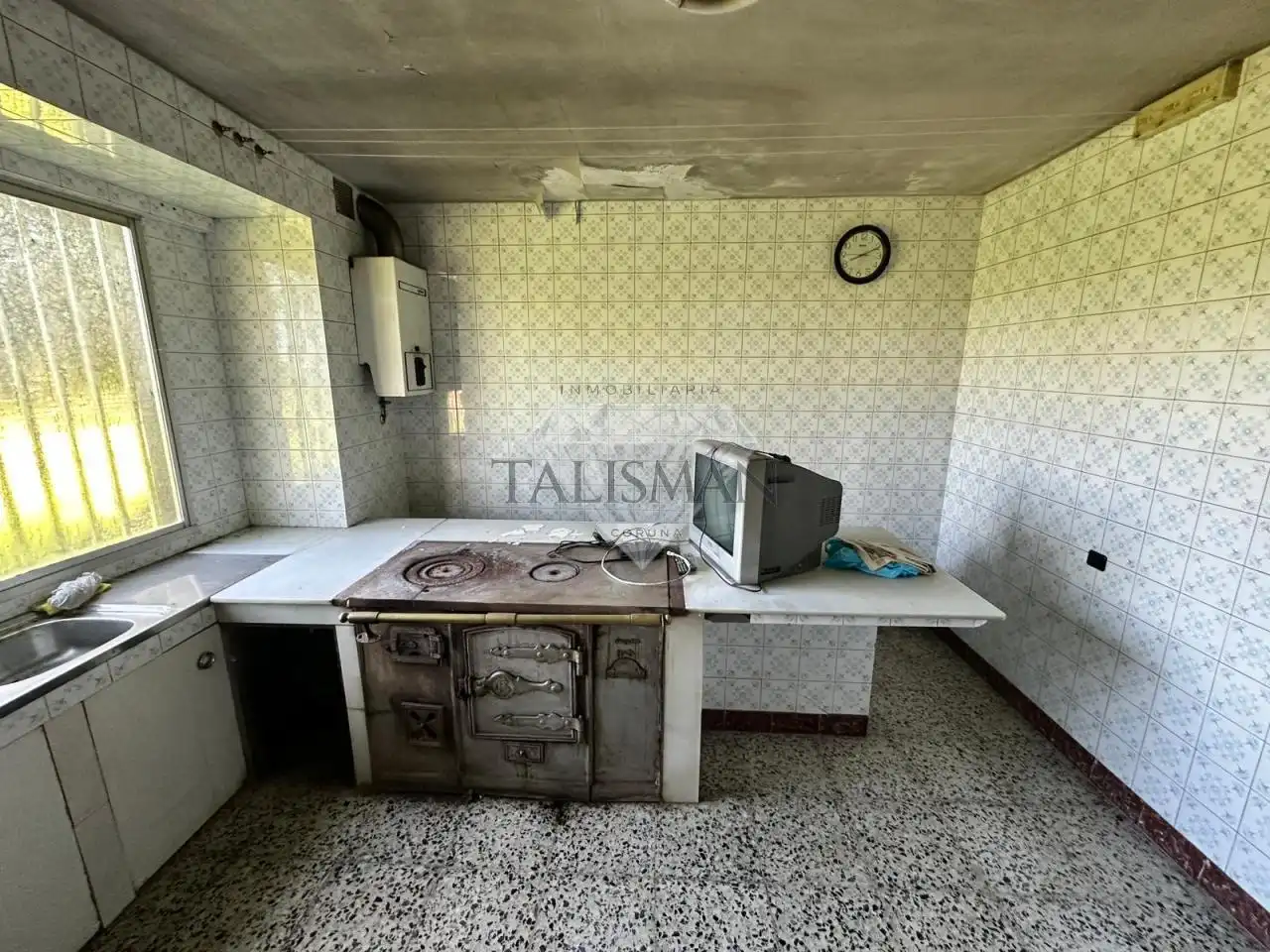 Cocina de Casa o chalet en venta en A Estrada  con Jardín privado