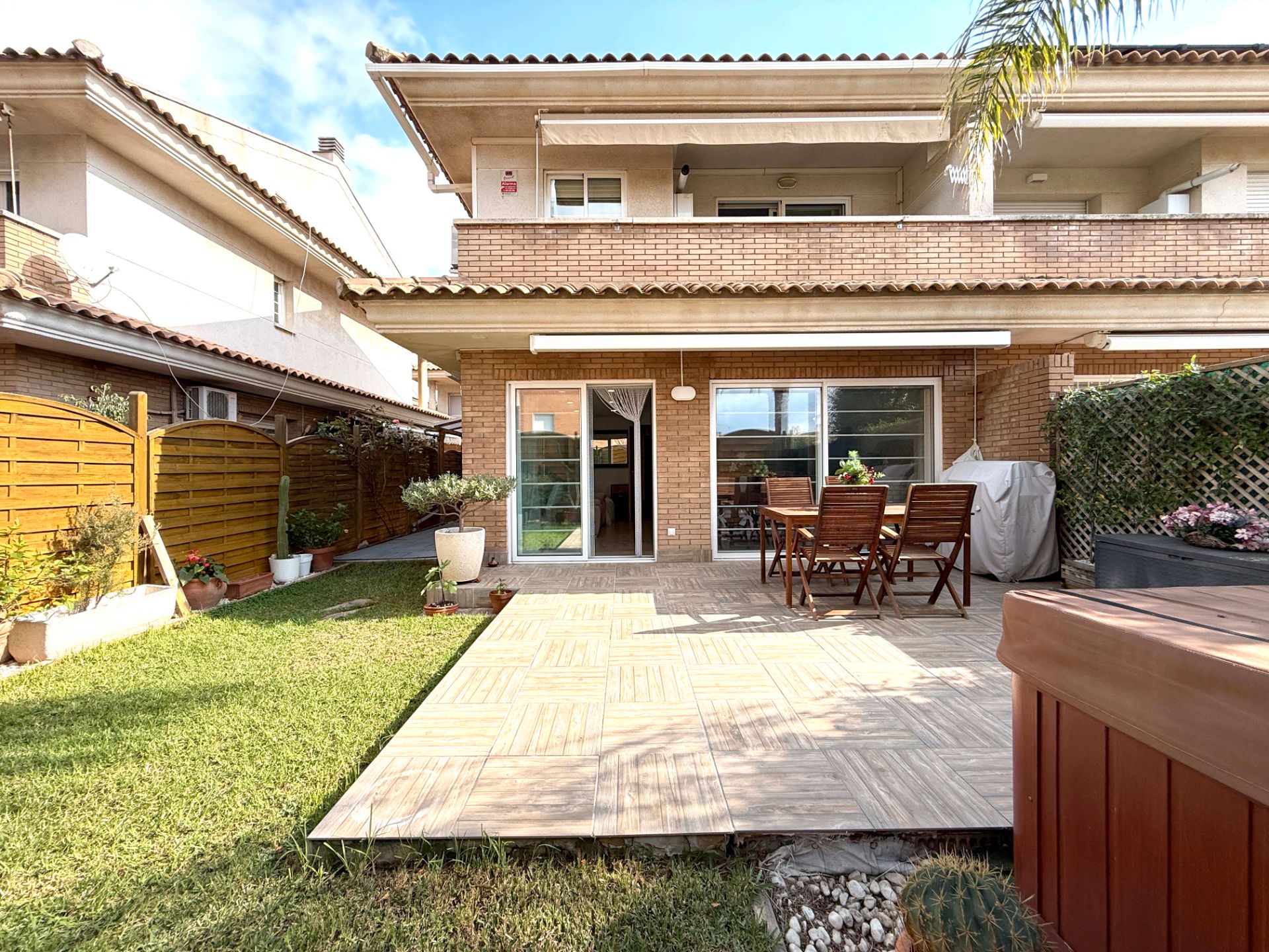 Terrace of Single-family semi-detached for sale in Cambrils  with Air Conditioner, Heating and Private garden