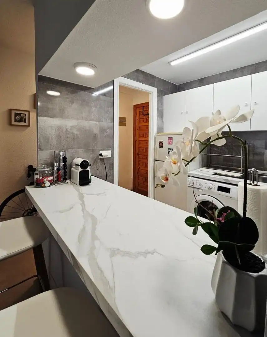 Cuina de Apartament en venda en La Nucia amb Piscina comunitària