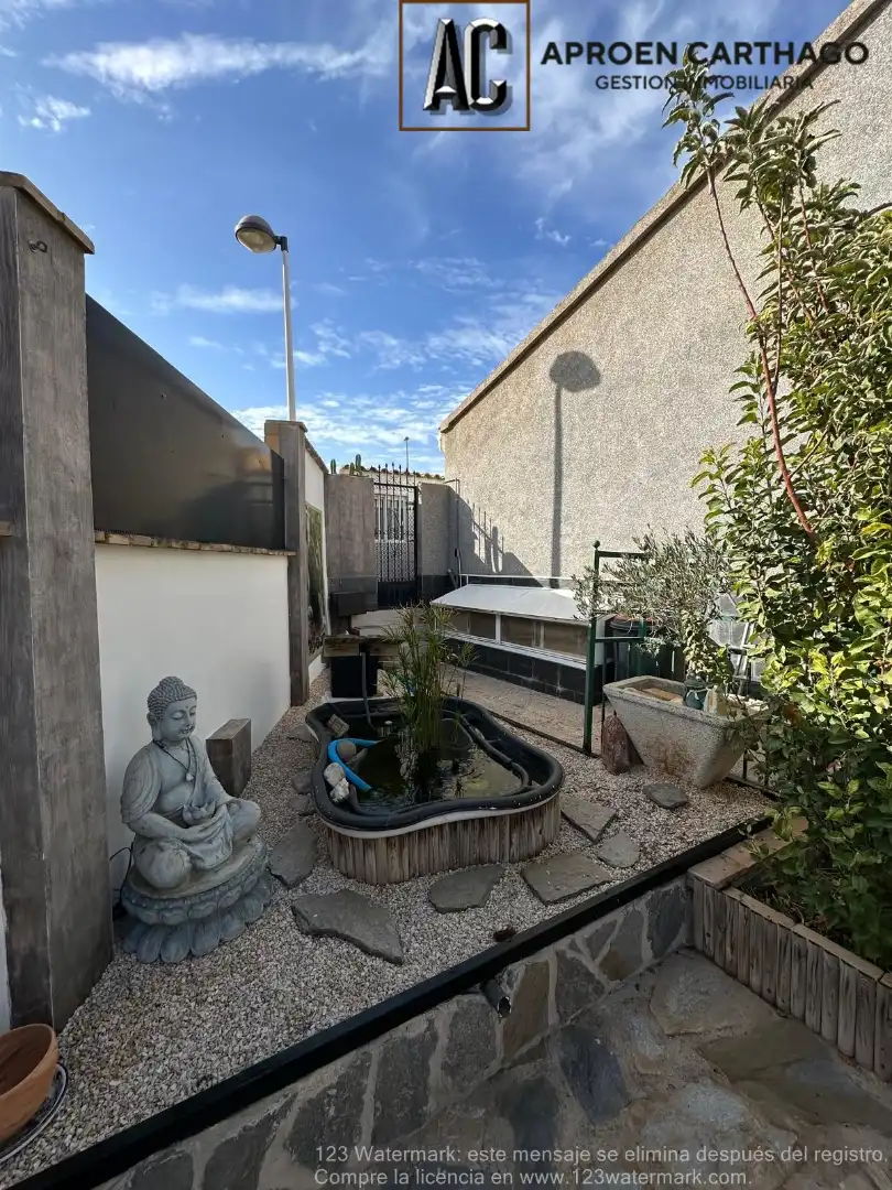 Terraza de Casa o chalet en venta en Cartagena con Aire acondicionado, Calefacción y Jardín privado