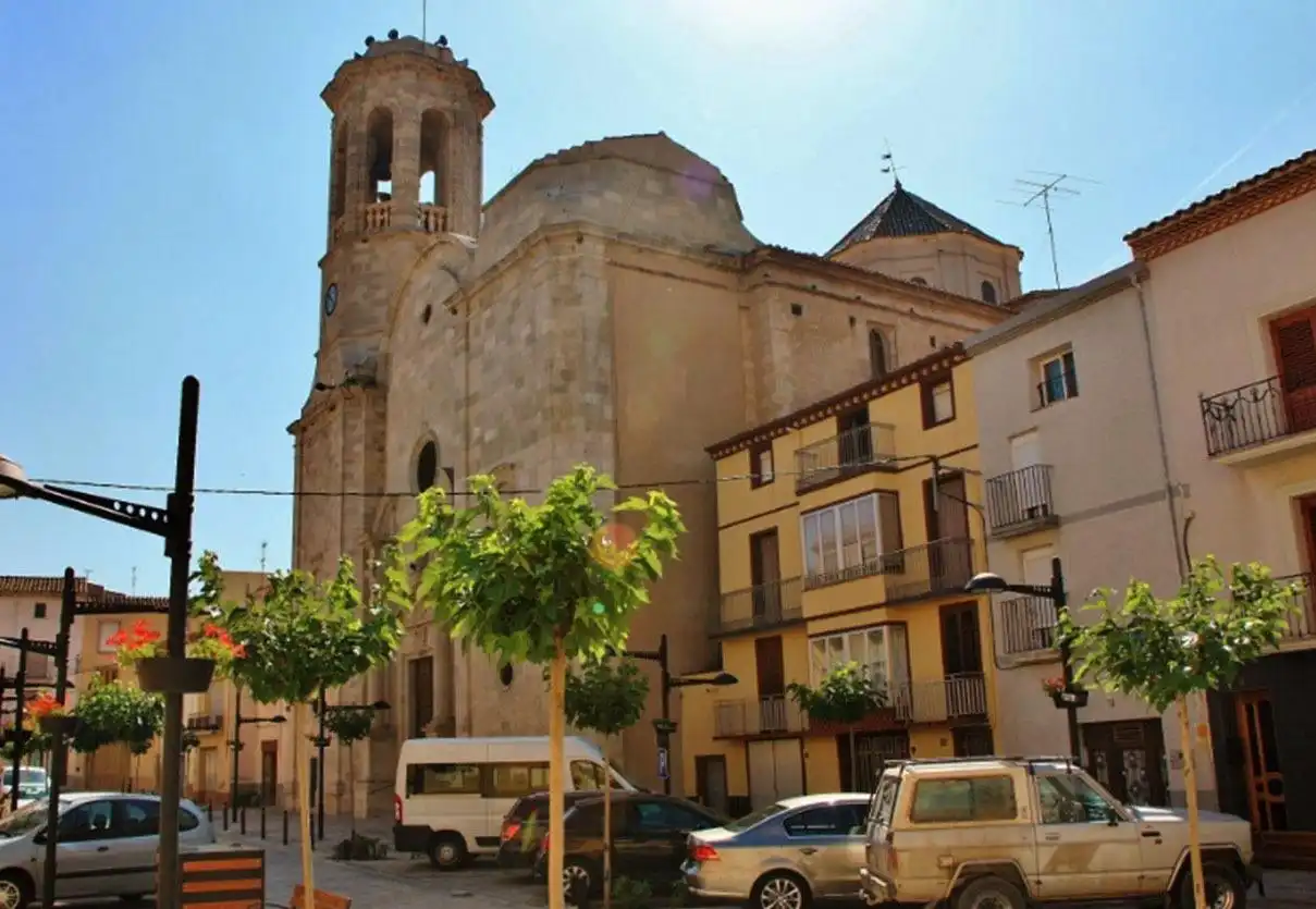 Exterior view of Detached homes for sale in El Pla de Santa Maria  with Air Conditioner, Private garden and Terrace