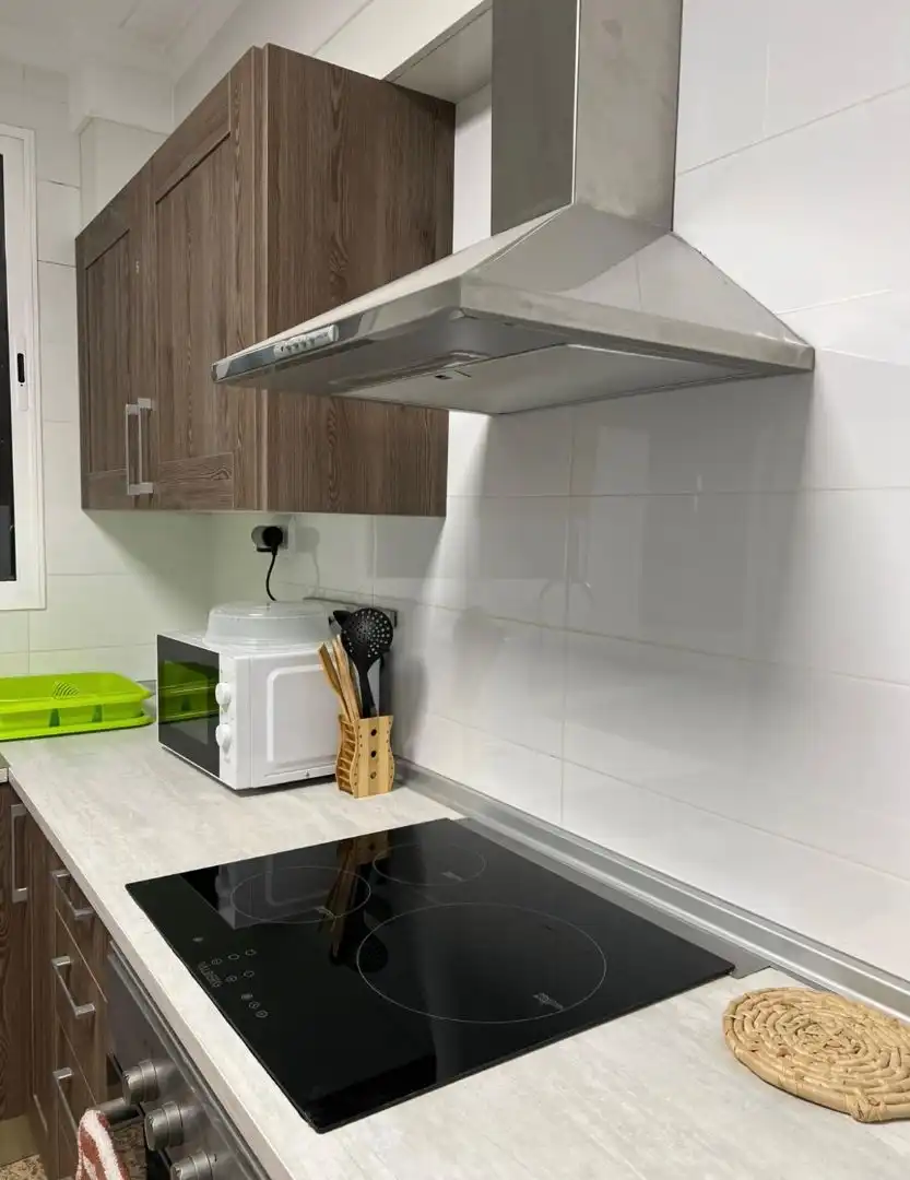 Küche von Wohnung zur untervermieten in L'Alcúdia de Crespins mit Klimaanlage, Heizung und Möbliert