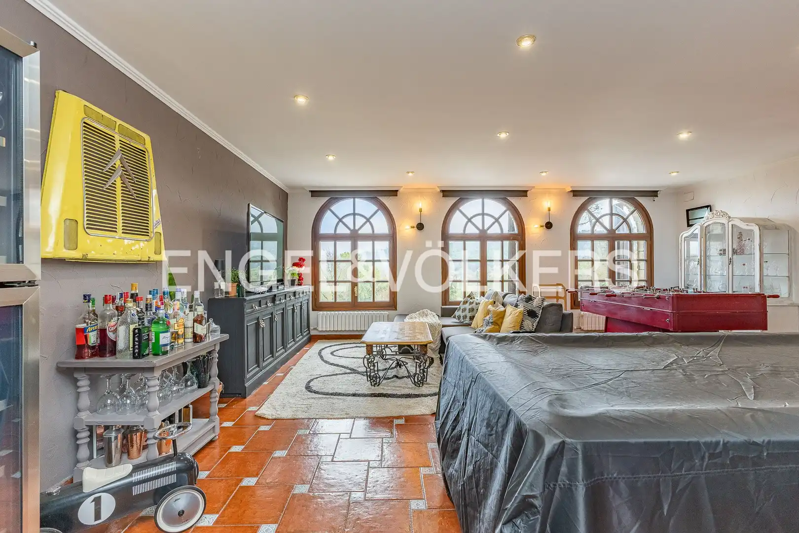 Living room of Houses for sale in Sant Salvador de Guardiola  with Air Conditioner, Heating and Private garden