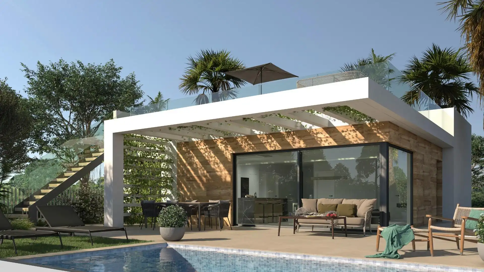 Chalet con piscina en venta en Las Lomas de Rame - Bahía Bella