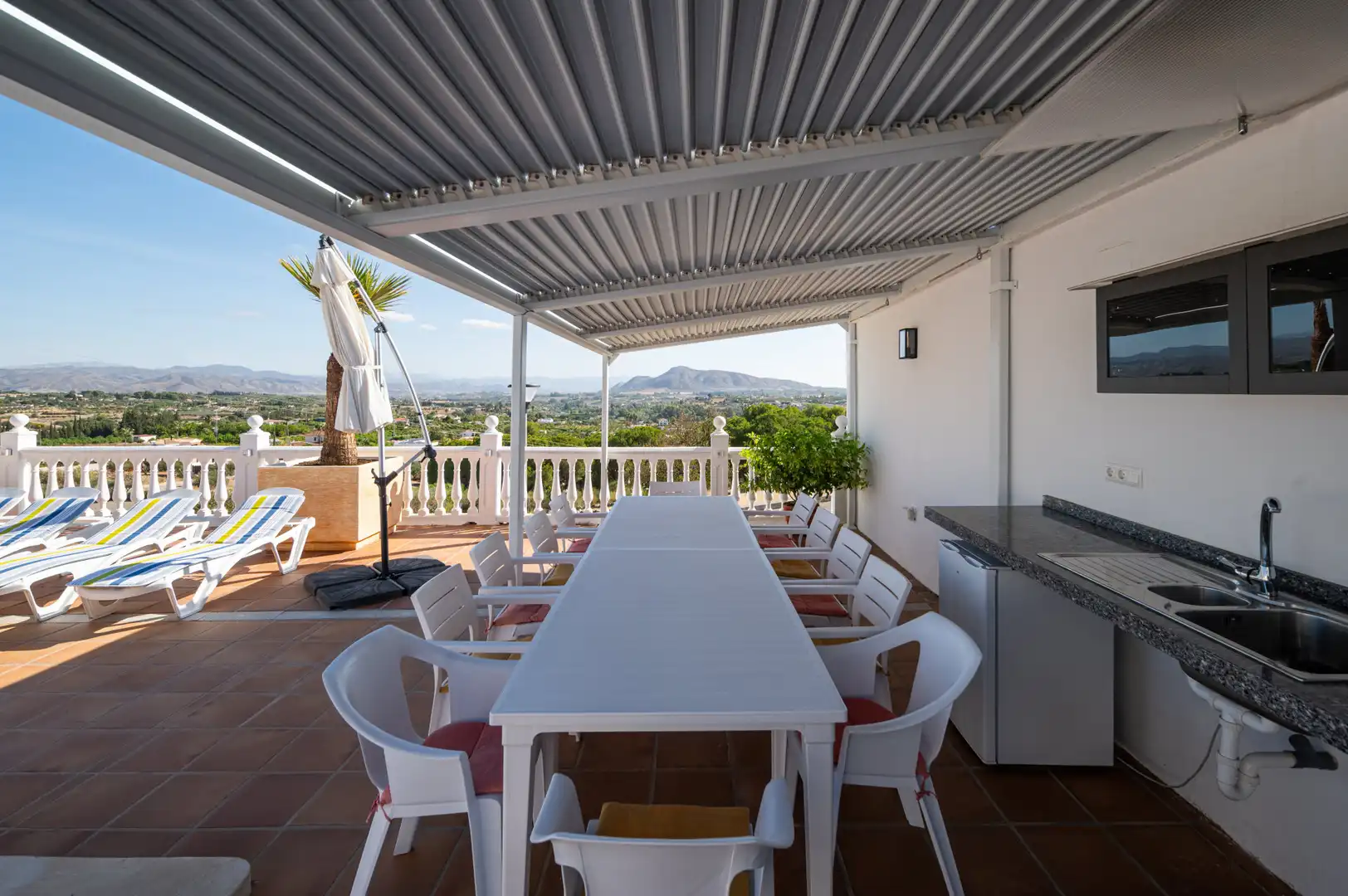 Terraza de Casa o chalet en venta en Alhaurín El Grande con Aire acondicionado, Terraza y Piscina