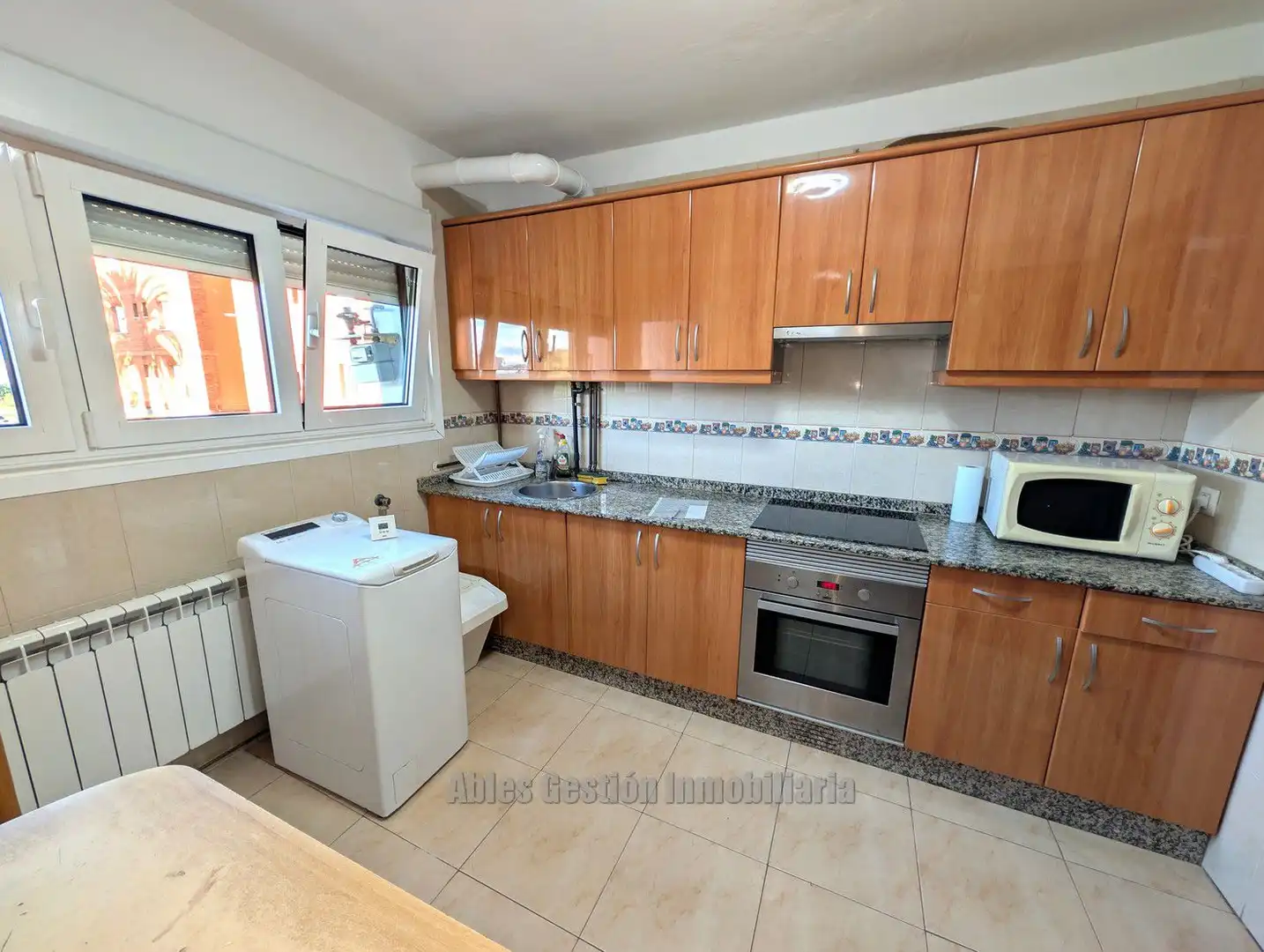 Küche von Wohnung zum Verkauf in Siero mit Heizung und Terrasse