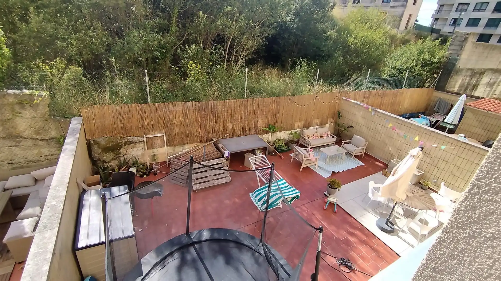 Terrassa de Apartament en venda en Baiona amb Calefacció i Moblat