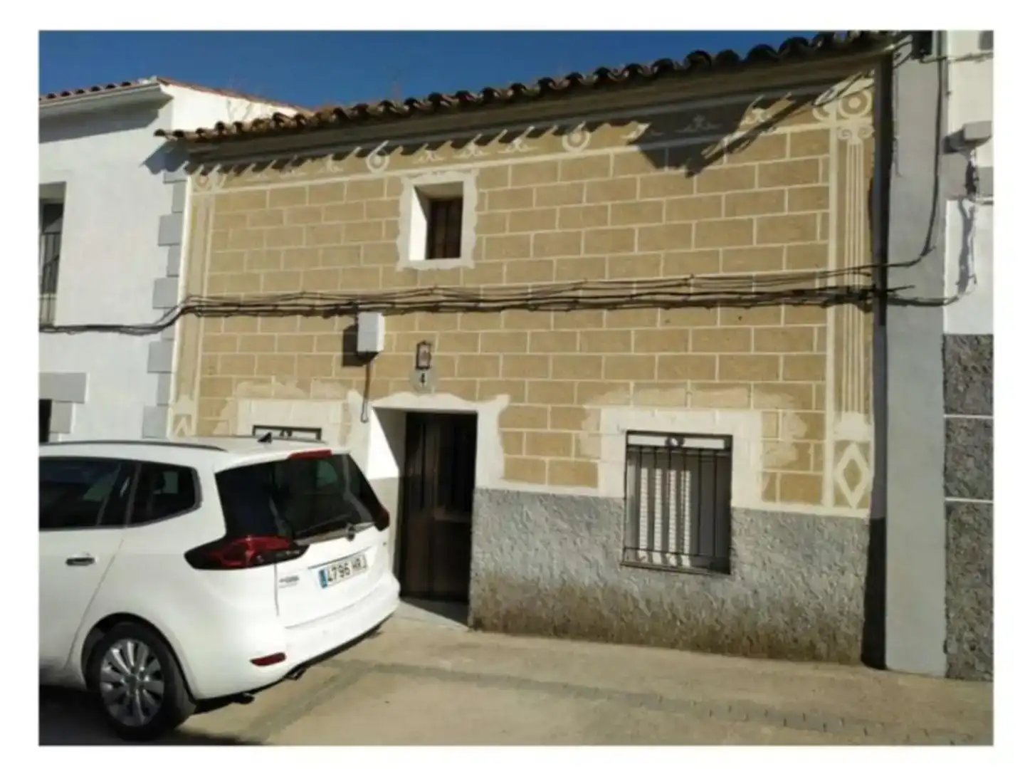 Vista exterior de Casa adosada en venda en Hinojal