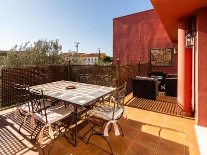 Terrassa de Àtic de lloguer en Mazagón amb Aire condicionat, Jardí privat i Terrassa