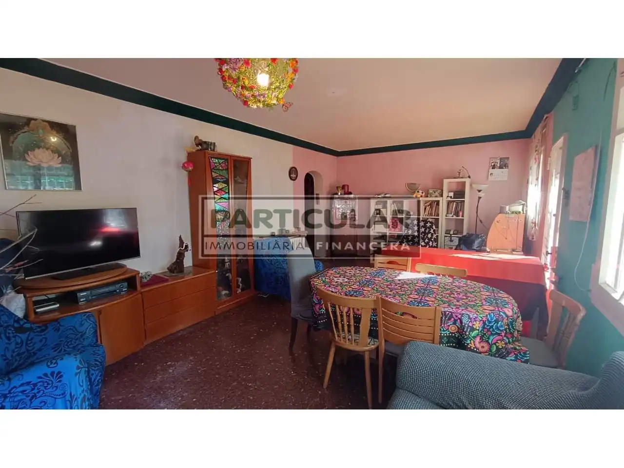 Living room of Houses for sale in Sant Cugat del Vallès  with Heating, Private garden and Terrace