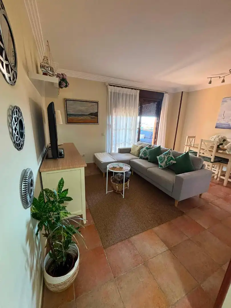 Living room of Flat for sale in Ayamonte  with Private garden, Terrace and Furnished