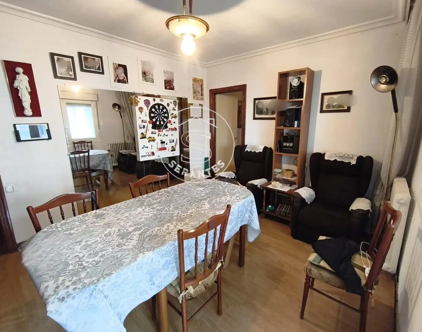 Dining room of Flat for sale in  Pamplona / Iruña  with Heating and Balcony