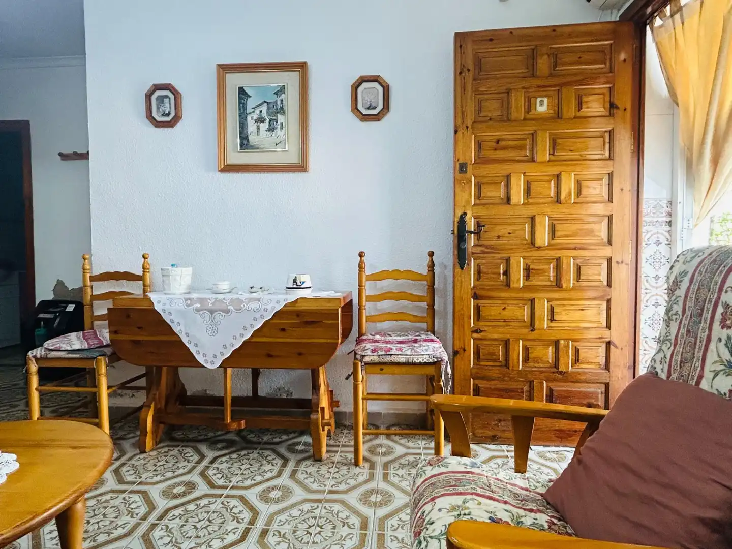 Menjador de Casa o xalet en venda en San Pedro del Pinatar amb Aire condicionat, Jardí privat i Traster