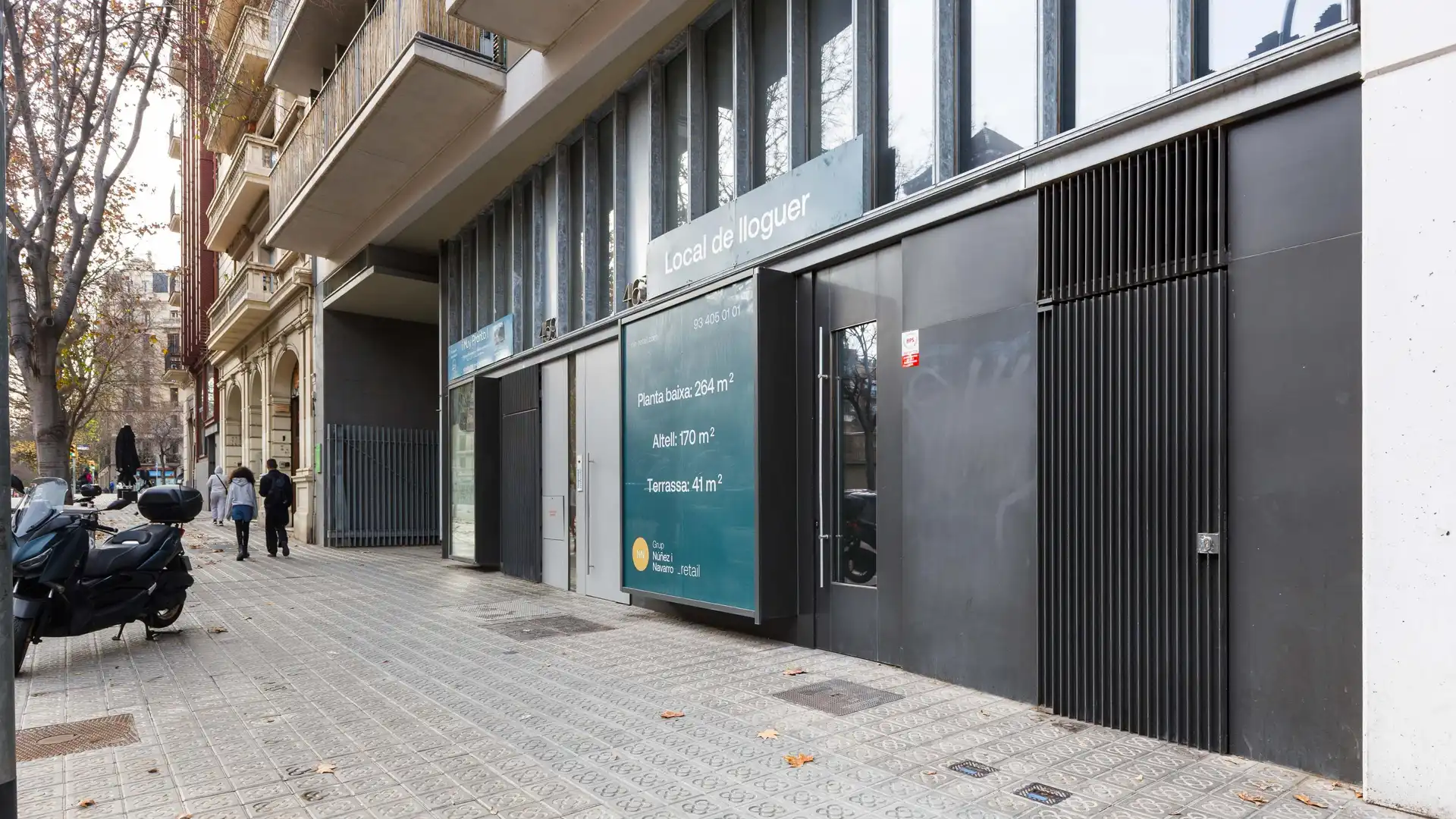 Exterior view of Commercial properties for rent in Barcelona  with Terrace