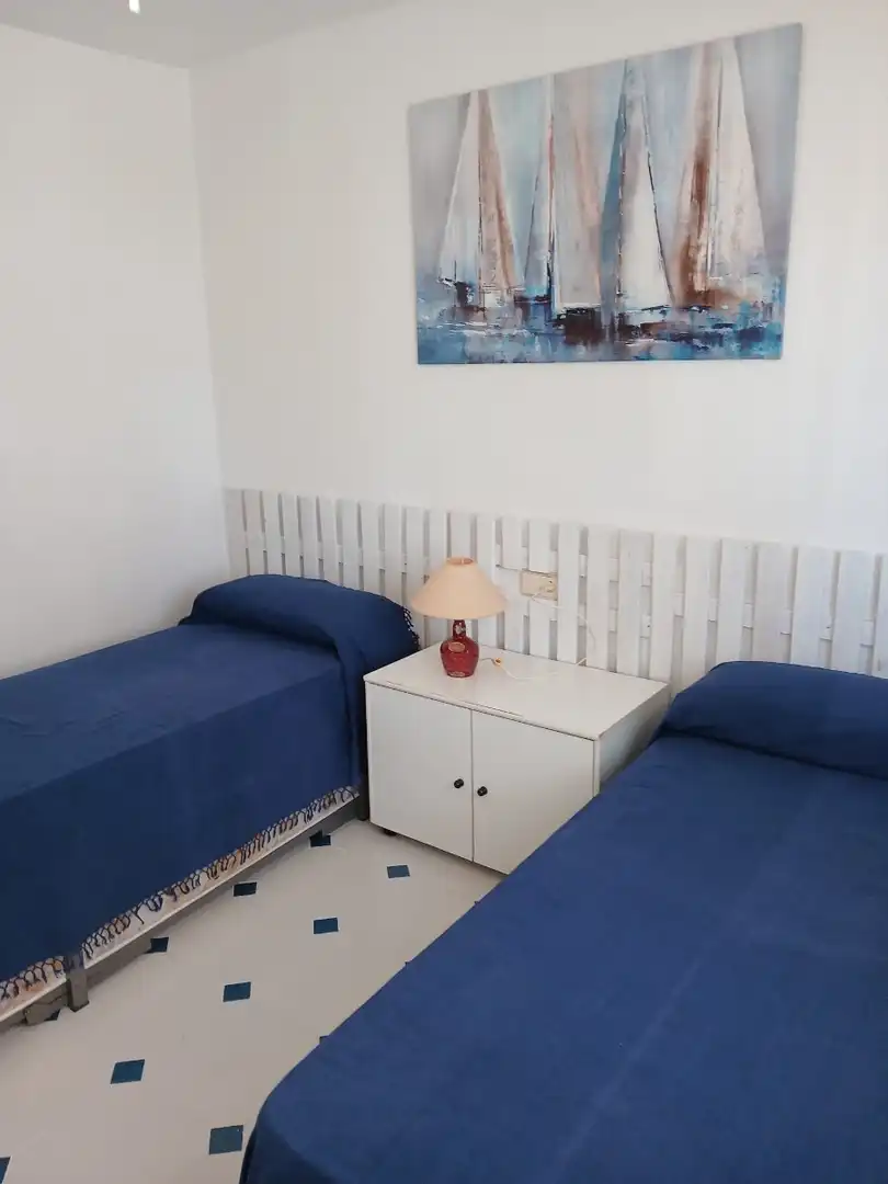 Bedroom of Houses for rent in La Manga del Mar Menor  with Air Conditioner, Heating and Terrace