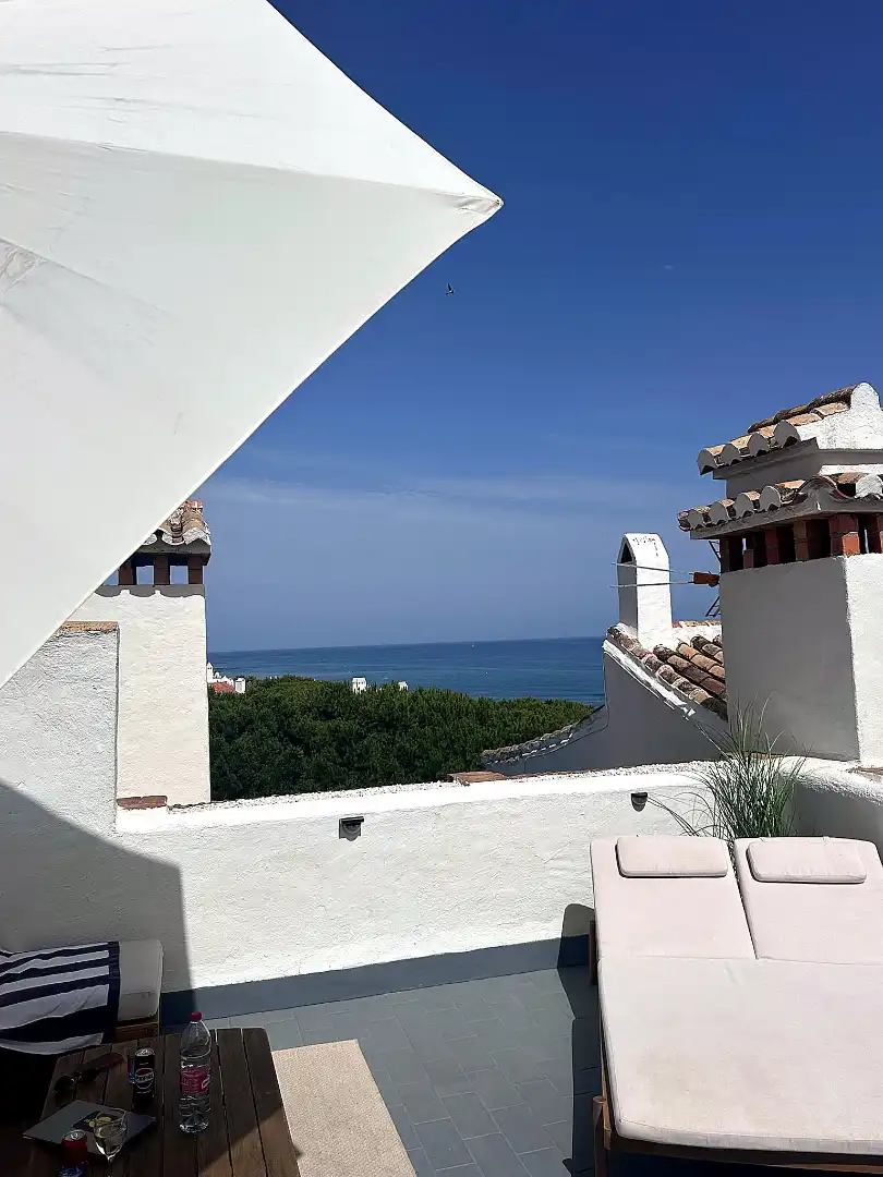 Exterior view of Attic for sale in Mijas  with Air Conditioner, Terrace and Furnished