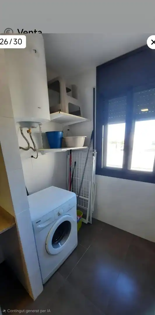 Baño de Apartamento de alquiler en Sant Jaume d'Enveja con Aire acondicionado, Amueblado y Piscina comunitaria