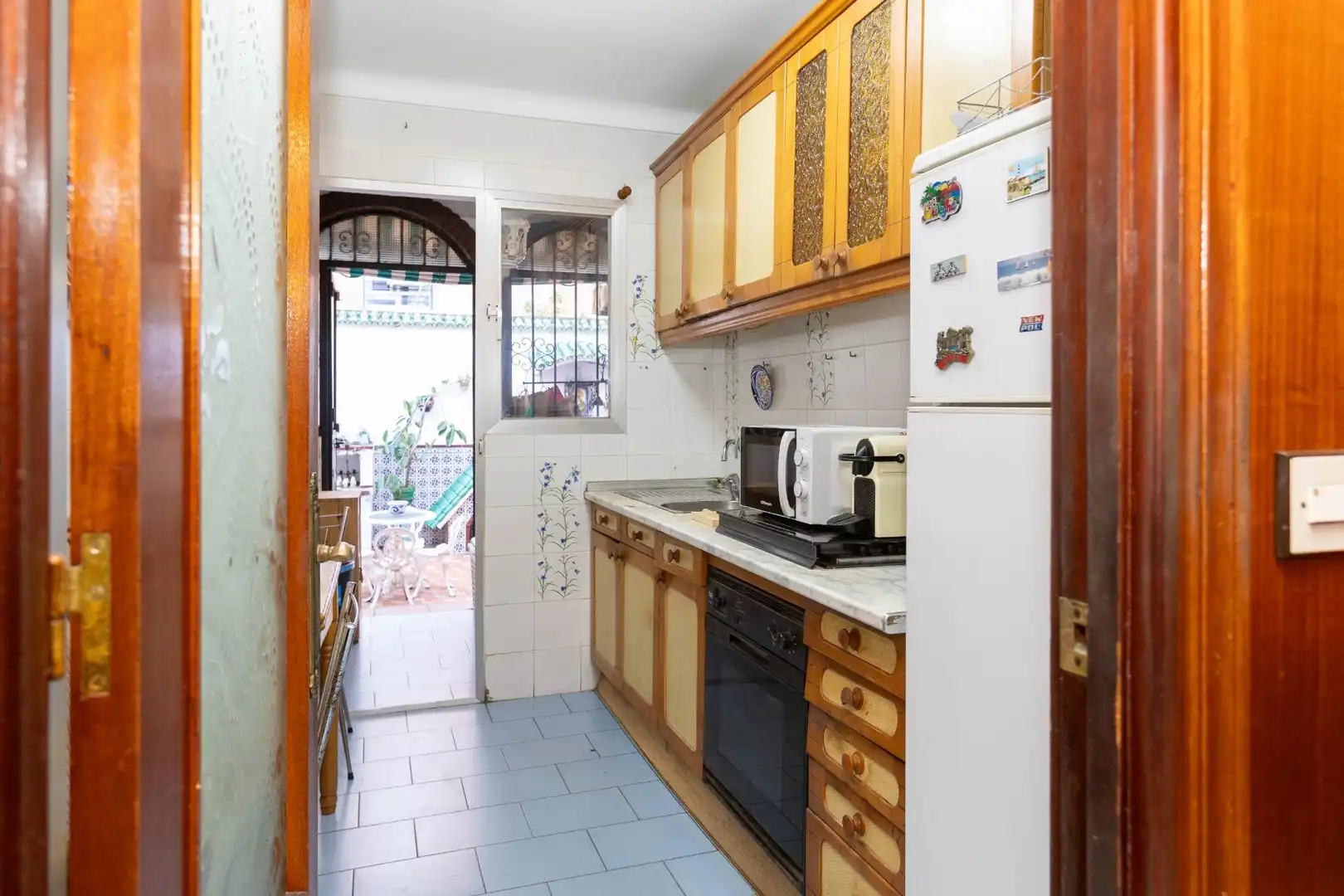Kitchen of Flat for sale in Málaga  with Terrace, Storage room and Balcony