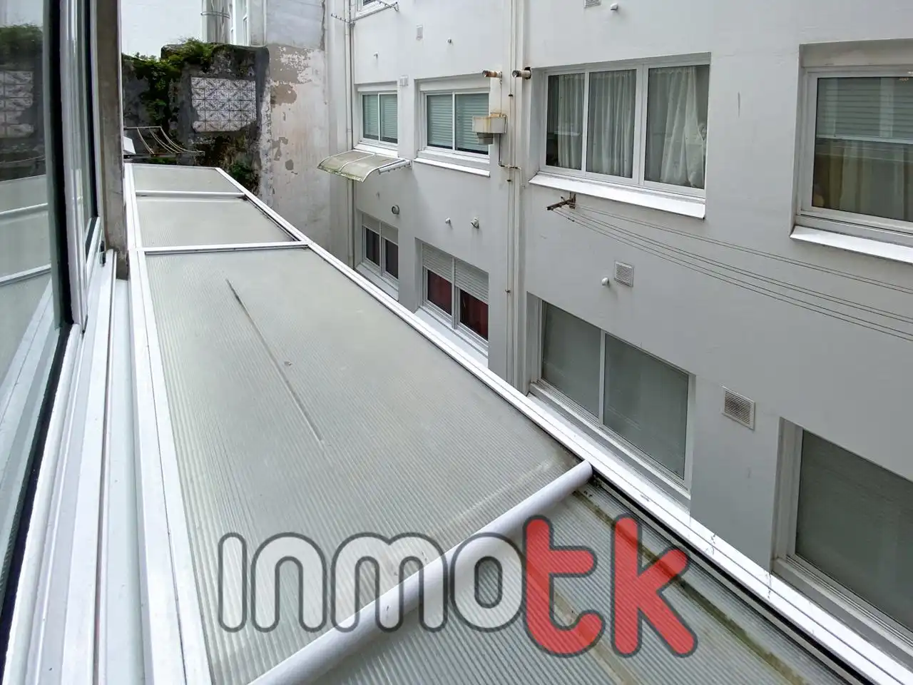 Exterior view of Flat for rent in A Coruña Capital   with Heating, Parquet flooring and Furnished