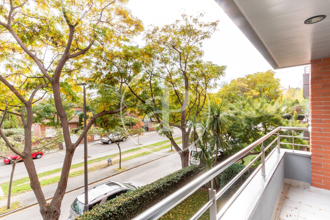Vista exterior de Pis de lloguer en Sant Cugat del Vallès amb Aire condicionat, Calefacció i Moblat