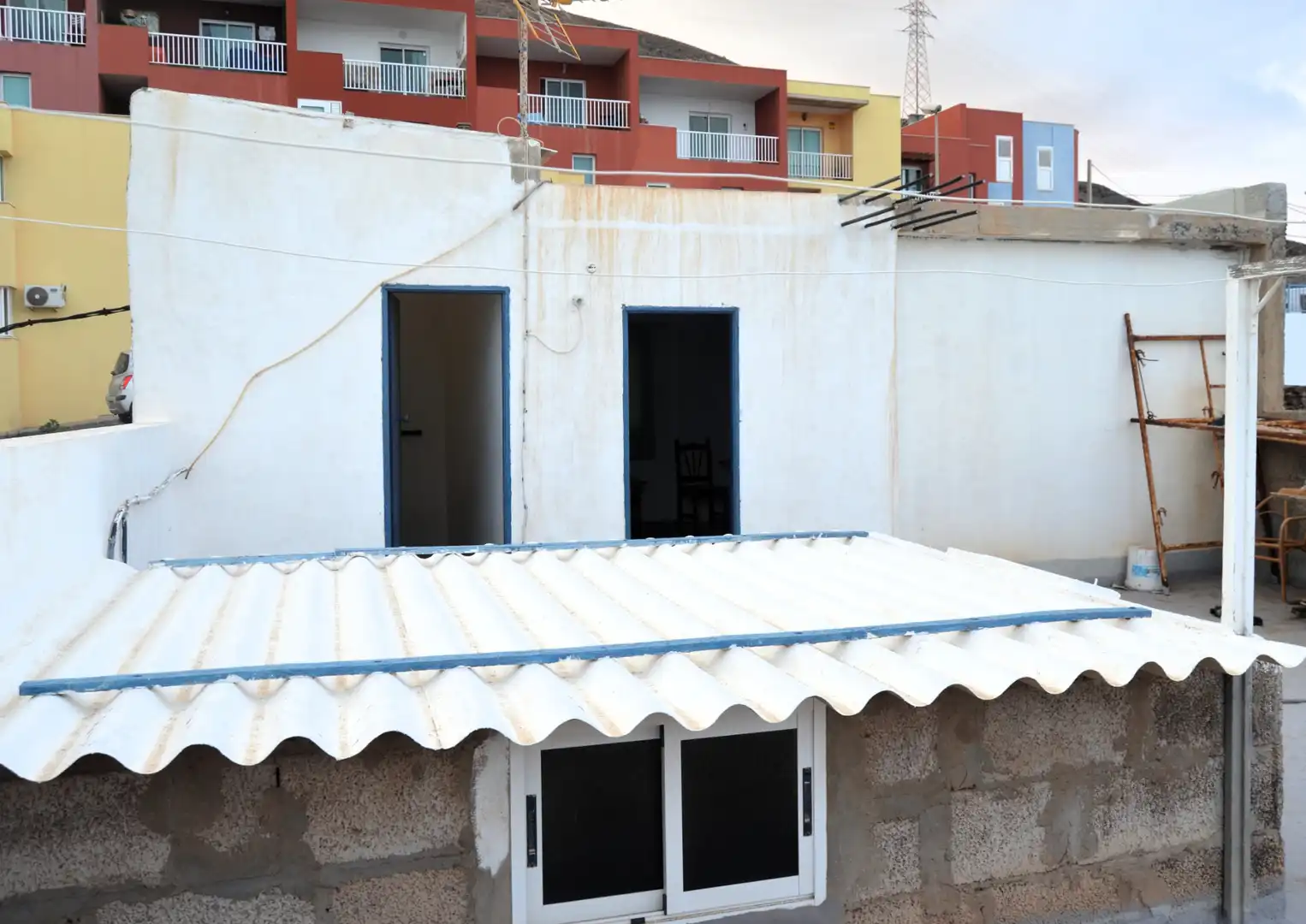 Vista exterior de Casa adosada en venta en Tuineje con Terraza