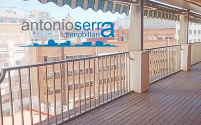 Terrace of Flat for sale in  Valencia Capital  with Air Conditioner, Terrace and Balcony