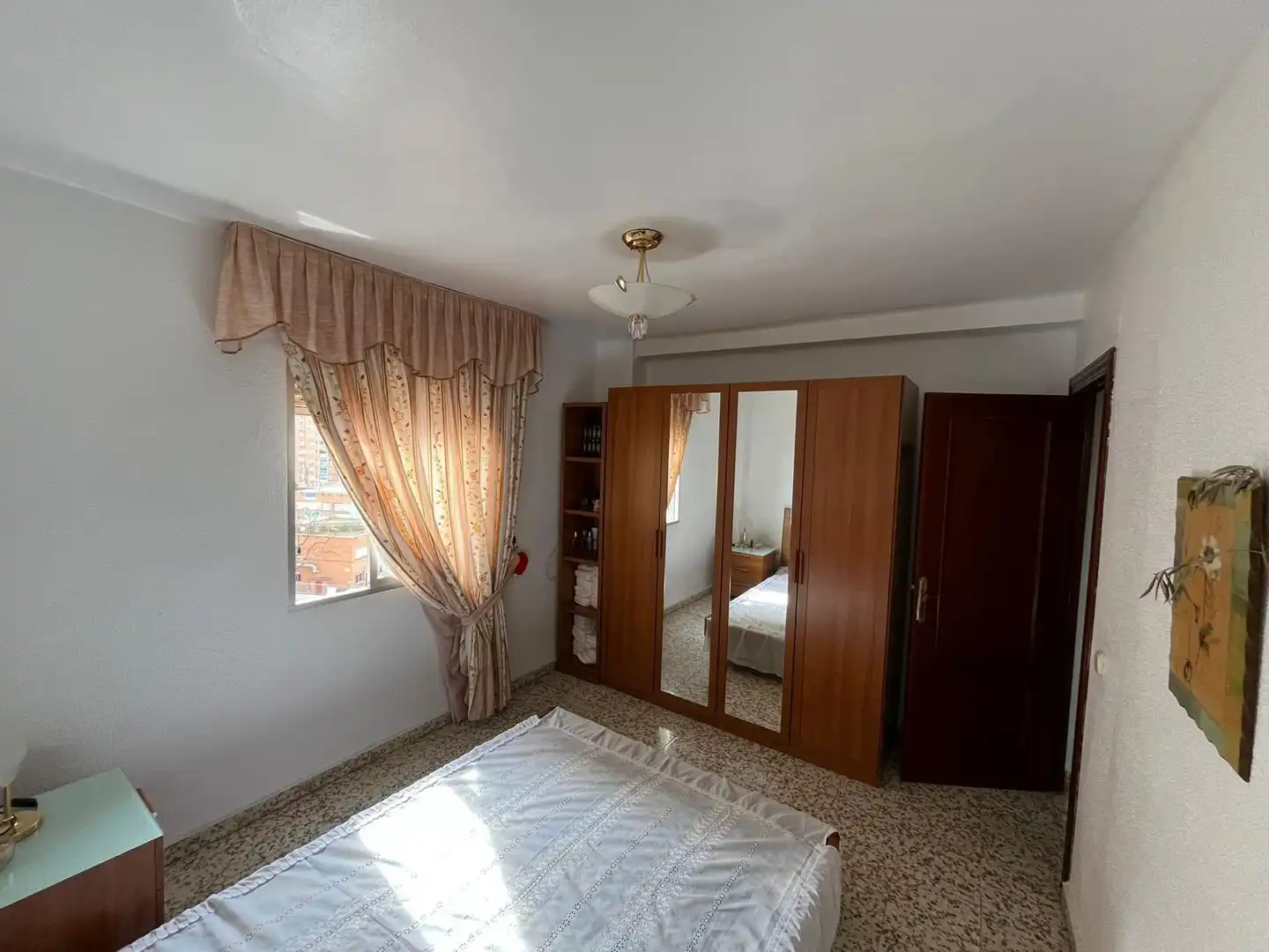 Bedroom of Flat for sale in Málaga  with Air Conditioner, Heating and Terrace