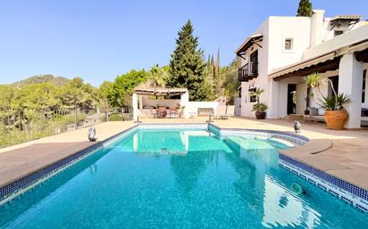 Swimming pool of House or chalet for sale in Santa Eulària des Riu  with Air Conditioner, Terrace and Swimming Pool