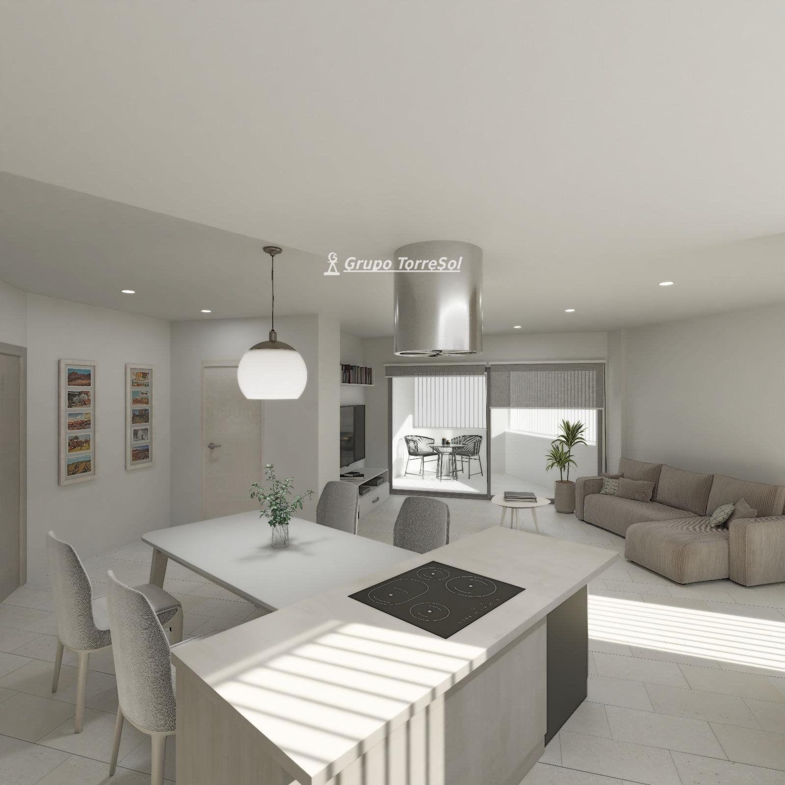 Kitchen of Flat for sale in Torredembarra  with Air Conditioner, Heating and Terrace