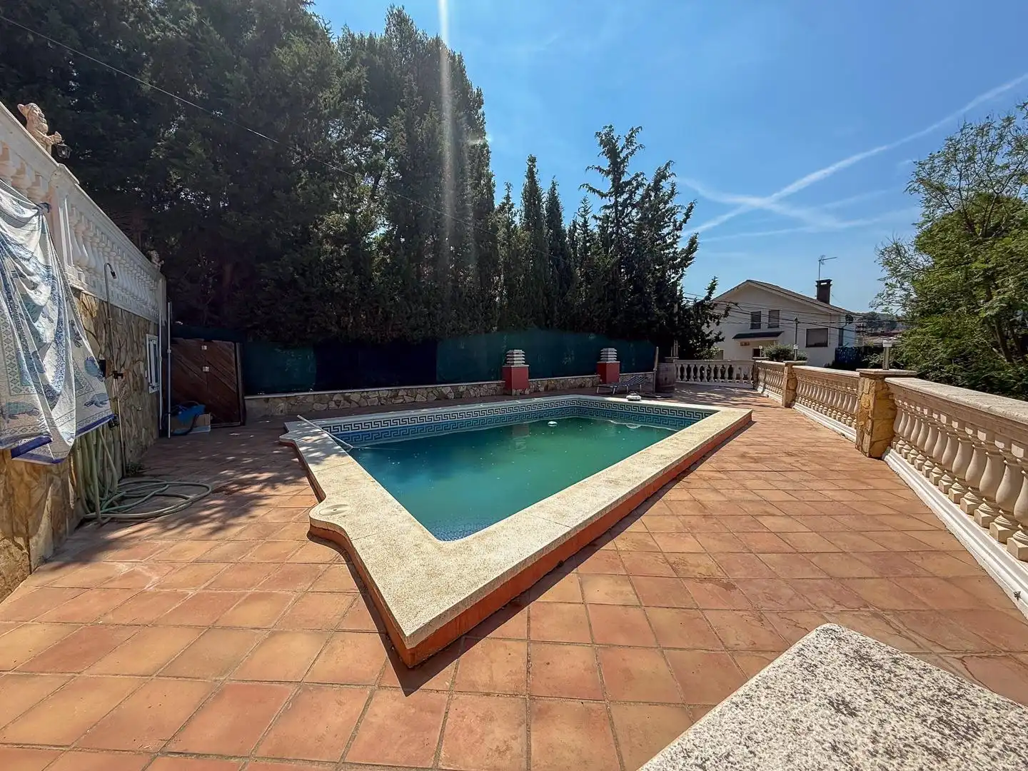 Piscina de Casa o chalet en venta en Vallirana con Calefacción, Jardín privado y Terraza
