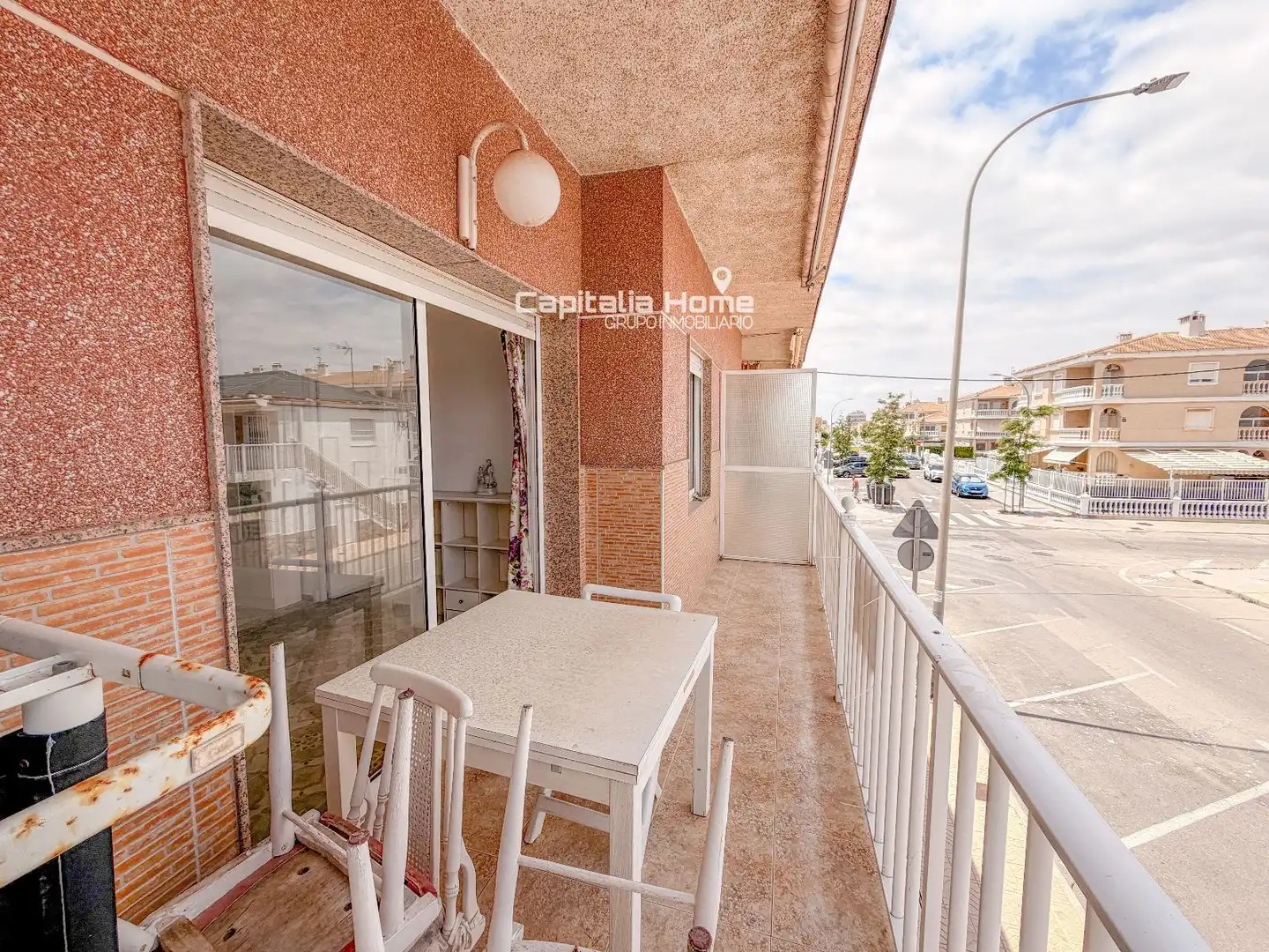 Terrasse von Wohnung zum Verkauf in Santa Pola mit Terrasse, Abstellraum und Möbliert